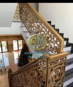 cast iron stair railing - ISR-008
