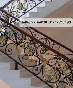 cast iron stair railing - ISR-011