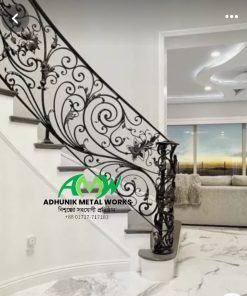 cast iron stair railing - ISR-012