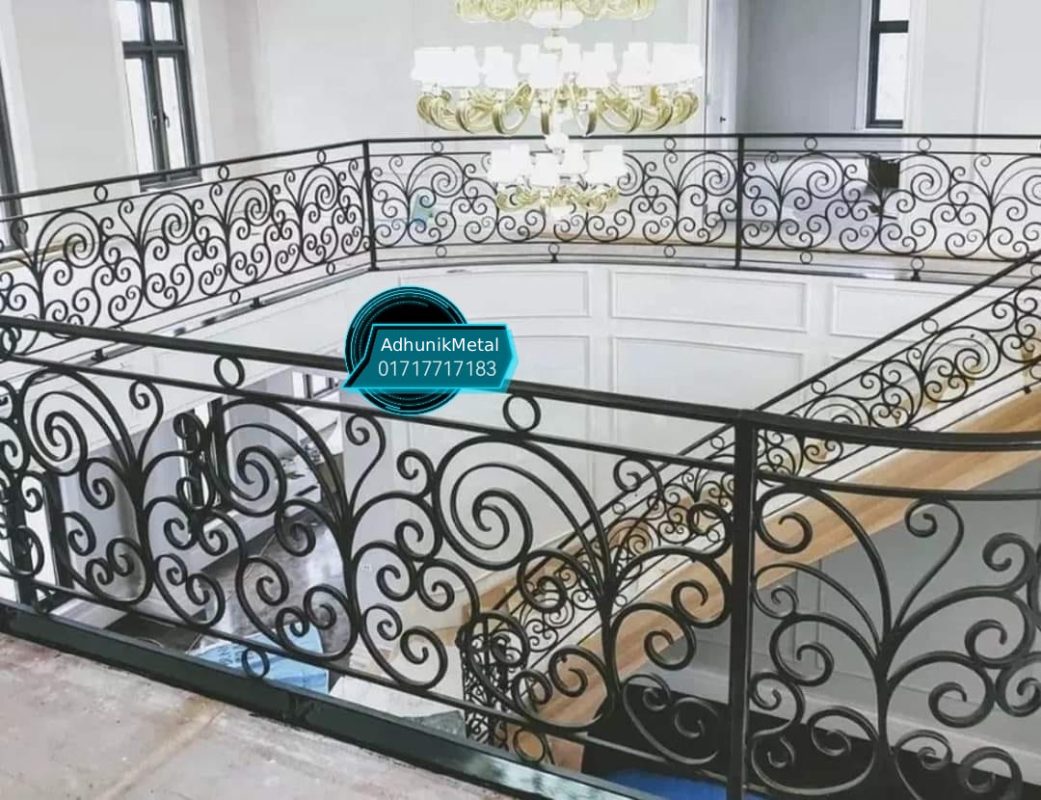 Cast Iron Balcony Railing Grill - Model No: 004 – Adhunik Metal Works