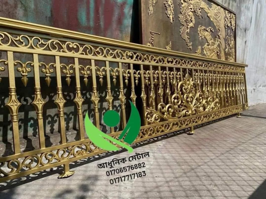 Cast Iron Balcony Railing Grill – Model No: 030