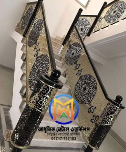 cast iron stair railing - ISR-023