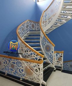 cast iron stair railing - ISR-027