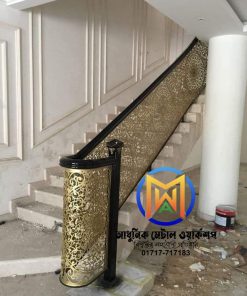 cast iron stair railing - ISR-028
