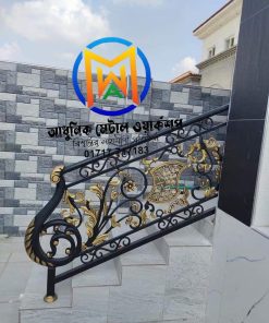 cast iron stair railing - ISR-002