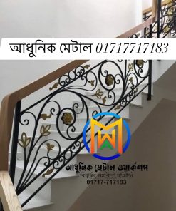 cast iron stair railing - ISR-004