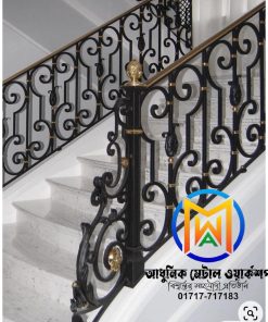 cast iron stair railing - ISR-006