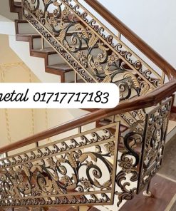 cast iron stair railing - ISR-054