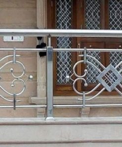 SS Balcony Railing Grill Design