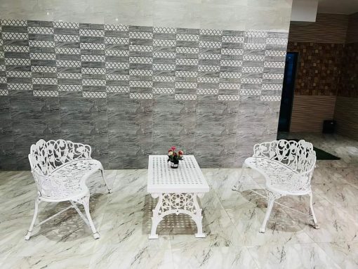 Cast Iron Tea Table with Chair – 014 – Adhunik Metal Works