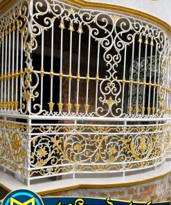 Cast Iron Balcony Railing Grill